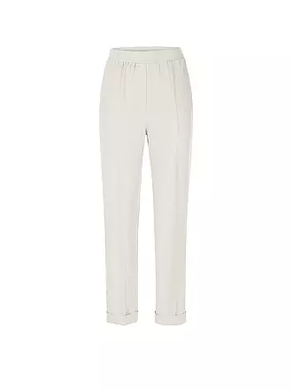 RIANI | Chino en lin | weiss